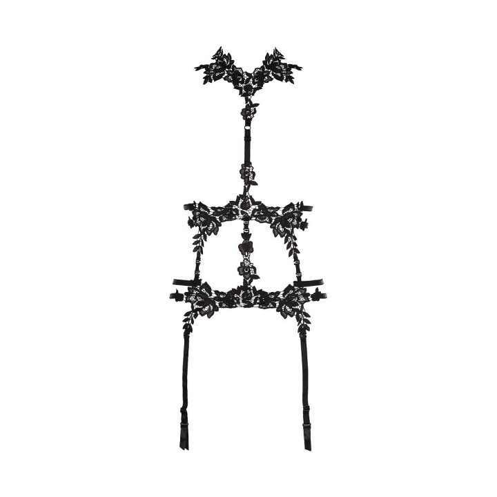 Set Schwarz V-8346 von Axami | Fesselliebe.de