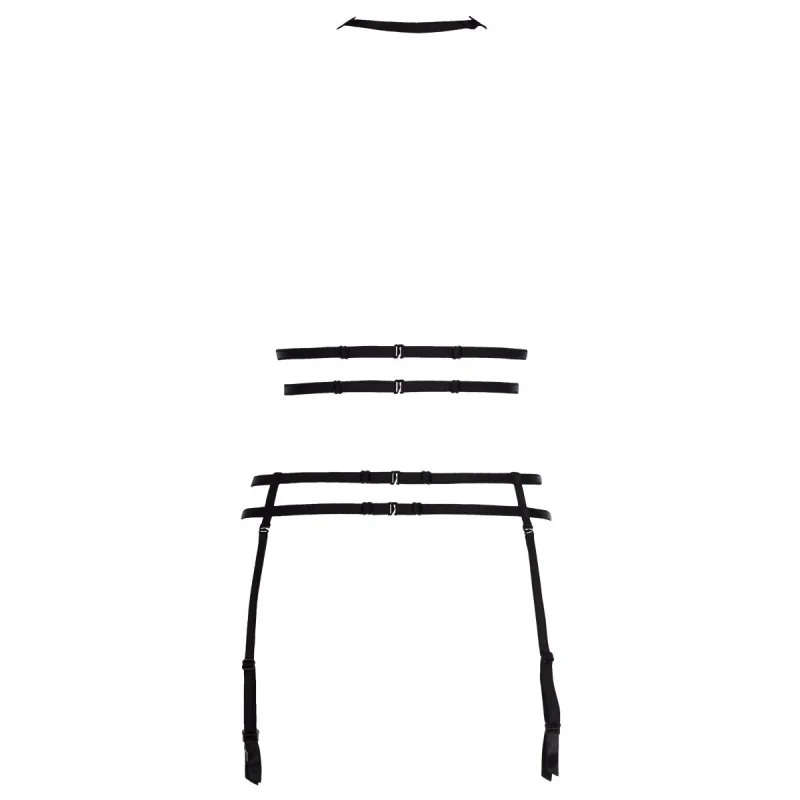 Set schwarz V-8346 von Axami kaufen | Fesselliebe 2