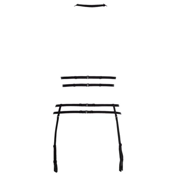 Set schwarz V-8346 von Axami kaufen | Fesselliebe