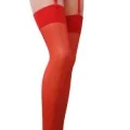 Strapsstrümpfe Rot 17den St001 von Passion-Exklusiv