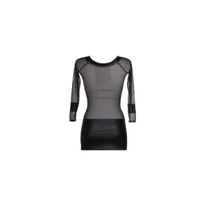 Kleid Schwarz V-8419 von Axami