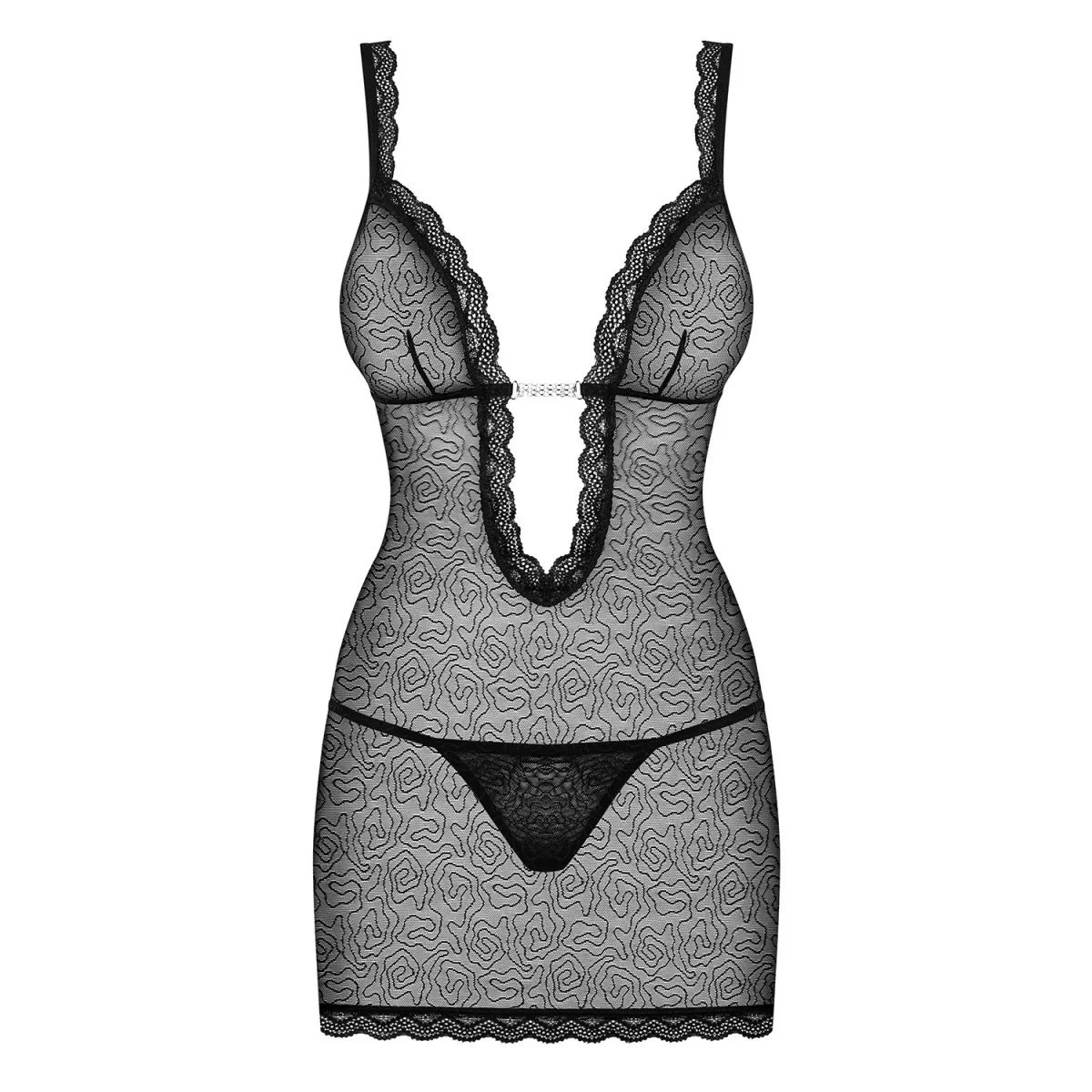 Chemise & Tanga 877-Che-1 von Obsessive | Fesselliebe.de