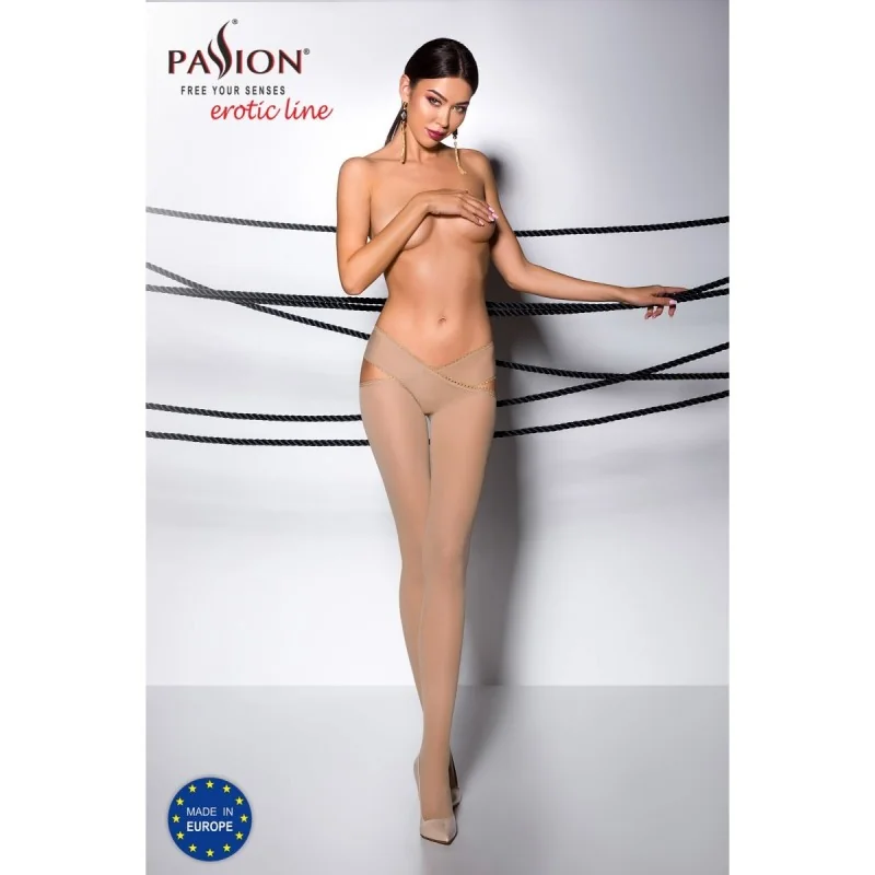 Strumpfhose 005 beige 60den von Passion-Exklusiv kaufen | Fesselliebe 2