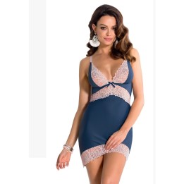 Selina Chemise Navy-Blau von Casmir | Fesselliebe.de