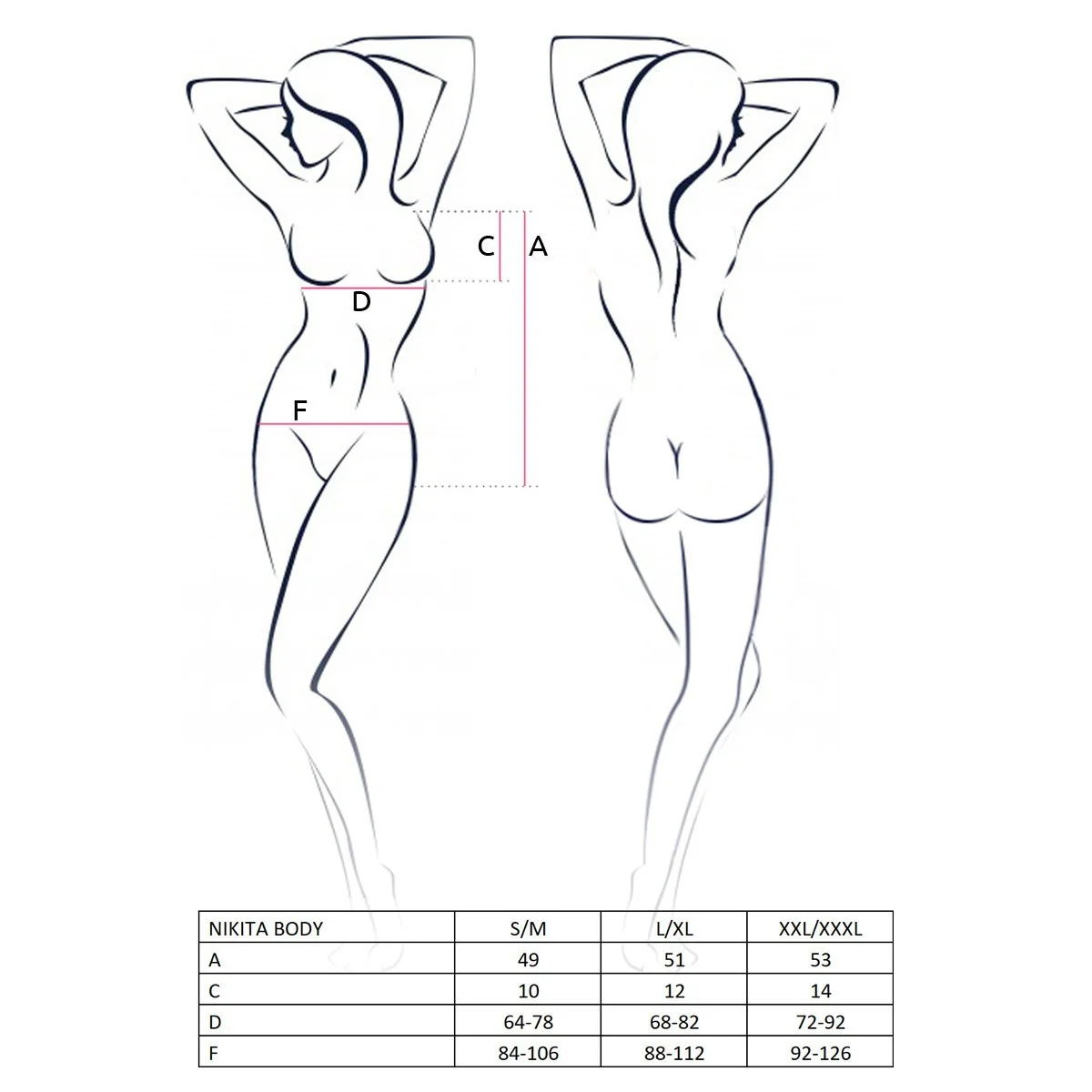 Nikita Body weiß von Casmir kaufen | Fesselliebe