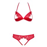 2er Set mit offenem BH 870-Sec-3 von Obsessive | Fesselliebe.de