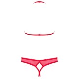 2er Set mit offenem BH 870-Sec-3 von Obsessive | Fesselliebe.de