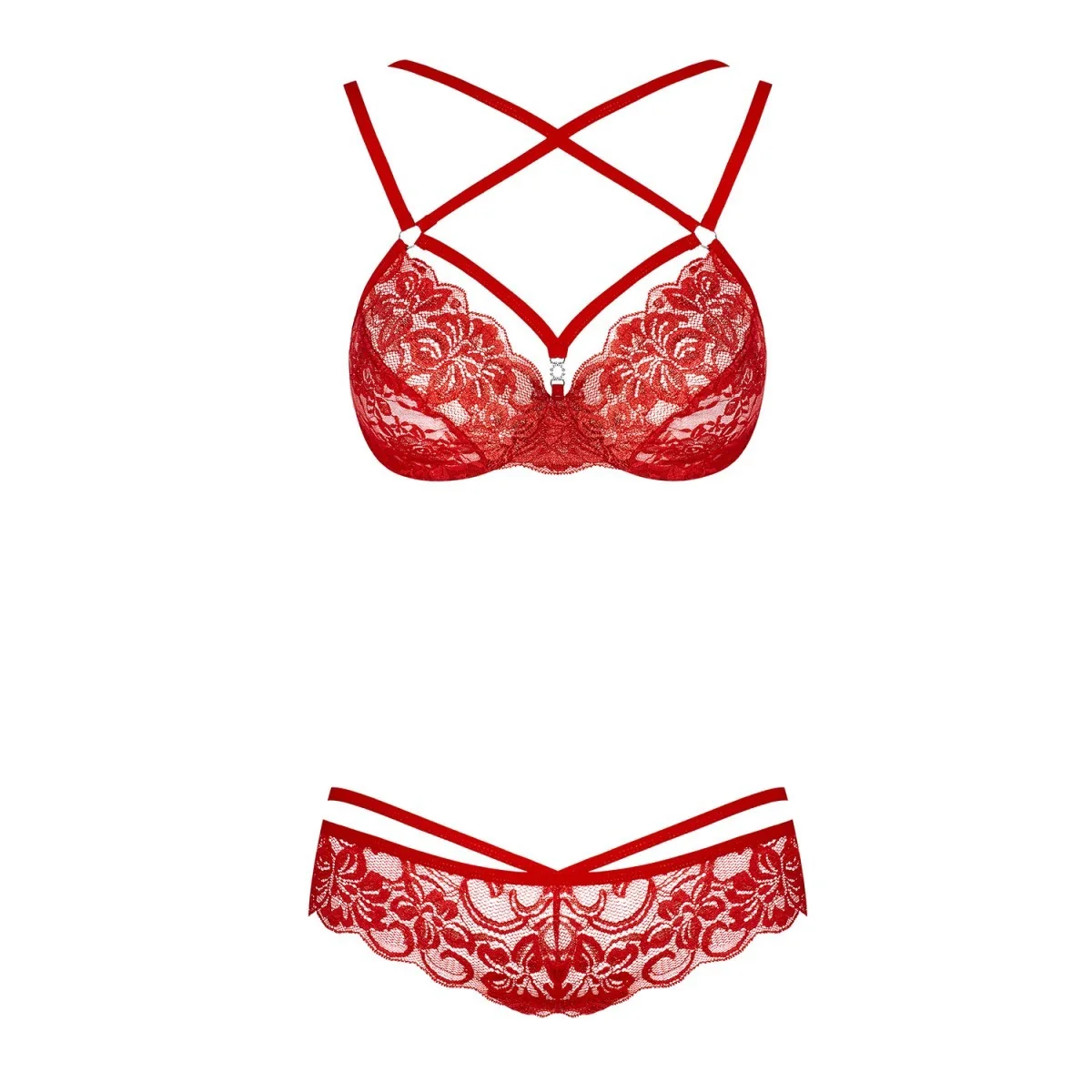 2er Set rot 860-Set-3 von Obsessive kaufen | Fesselliebe