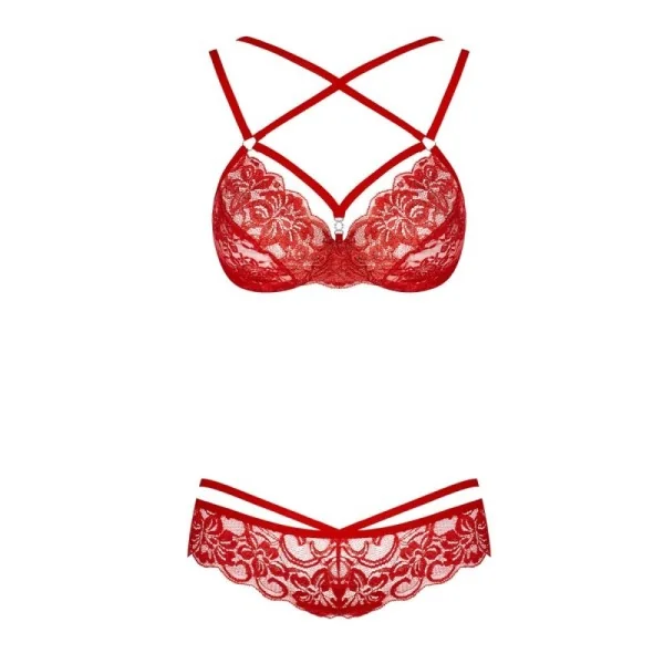2er Set rot 860-Set-3 von Obsessive kaufen | Fesselliebe