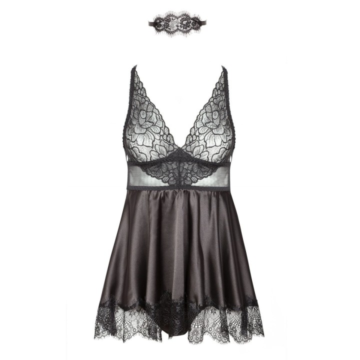 Eve Chemise Schwarz von Beauty Night Fashion | Fesselliebe.de