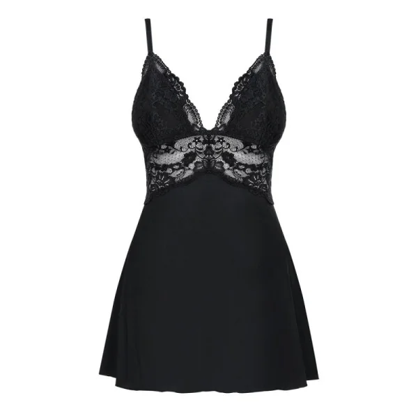 Babydoll & Tanga schwarz 810-Bab-1 von Obsessive kaufen | Fesselliebe