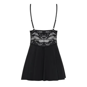 Babydoll & Tanga Schwarz 810-Bab-1 von Obsessive