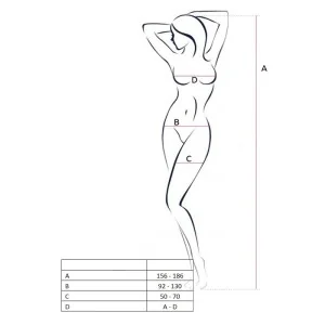 Bodystocking Bs054 Rot von Passion-Exklusiv