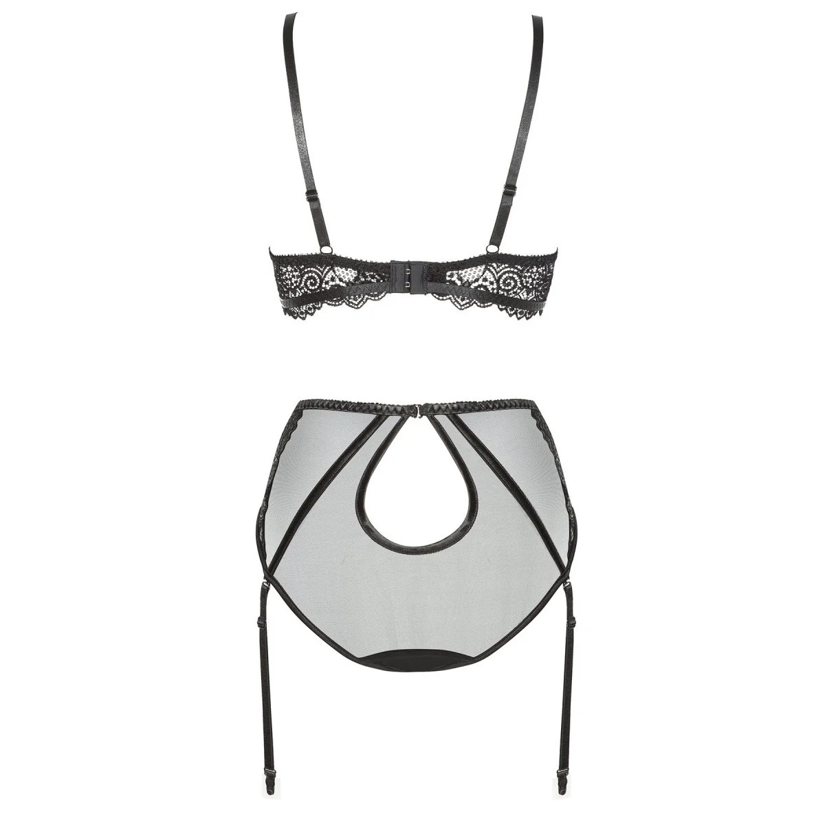 Ravenna Set Schwarz von Beauty Night Fashion kaufen | Fesselliebe