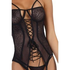 Henriette Korsett Schwarz von Beauty Night Fashion