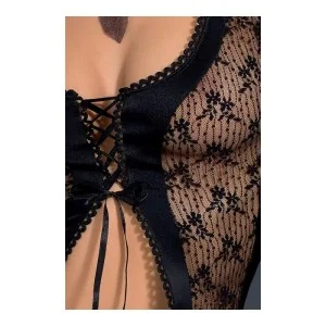 Viola Chemise Schwarz von Passion-Exklusiv