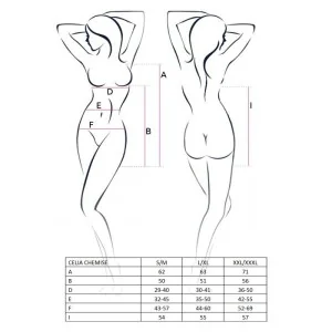 Celia Chemise Schwarz von Avanua