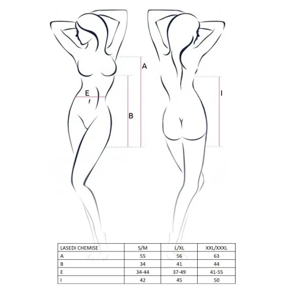 Lasedi Chemise Schwarz von Avanua kaufen | Fesselliebe