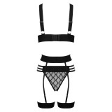 Thp105 3-Tlg. Set Schwarz von Kotek | Fesselliebe.de