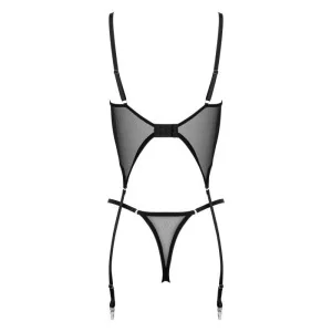 Co103 Corset & String Schwarz von Kotek