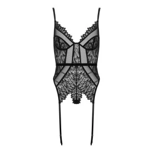 Co102 Corset & String Schwarz von Kotek