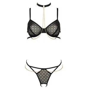 Tp101 2-Tlg. Set Schwarz-Gold von Kotek