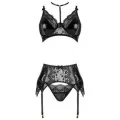 Noir Fantasy 3-Tlg. Set Schwarz von Beauty Night Fashion