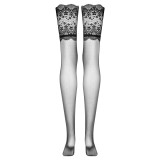 Obsidian Straps-Strümpfe Schwarz 20den von Beauty Night Fashion | Fesselliebe.de