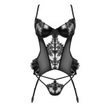 Rafaella Corset Schwarz von Beauty Night Fashion | Fesselliebe.de