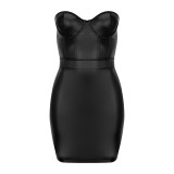 Schwarzelia Kleid Schwarz von Kotek | Fesselliebe.de