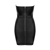 Schwarzelia Kleid Schwarz von Kotek | Fesselliebe.de