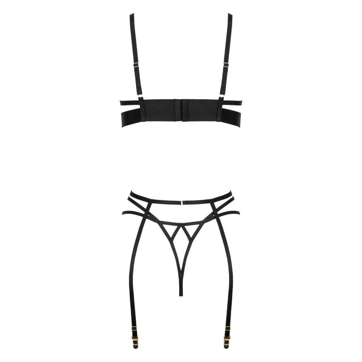 Lacina 3er Set schwarz von Kotek kaufen | Fesselliebe