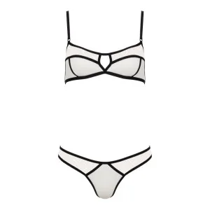 Mayennie 2er Set Ekru-Schwarz von SpaleXLine