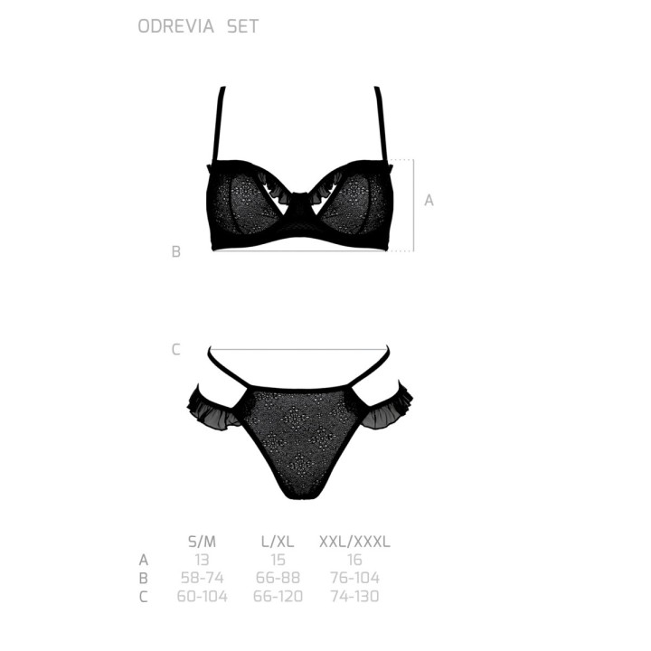 Odrevia 2er Set Schwarz von Avanua | Fesselliebe.de