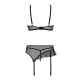 Kitasana 3er Set Schwarz-Lila von Casmir | Fesselliebe.de