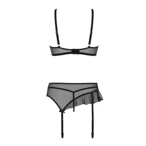 Kitasana 3er Set Schwarz-Lila von Casmir