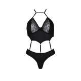 Kitsana Body Schwarz-Lila von Casmir | Fesselliebe.de