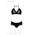Kitsana 2er Set Schwarz-Lila von Casmir