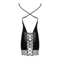 Adelia Chemise & Tanga Schwarz von Beauty Night Fashion