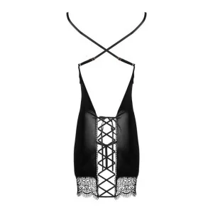 Adelia Chemise & Tanga Schwarz von Beauty Night Fashion