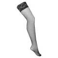Netz Halterlose Schwarz H036 von Kotek