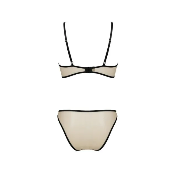 Lorina 2er Set beige-schwarz von Passion-Exklusiv kaufen | Fesselliebe