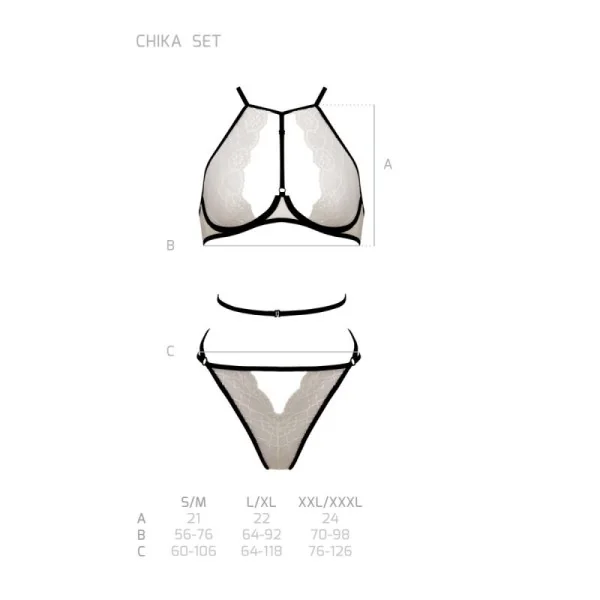 Chika 2er Set Cream von Passion-Exklusiv kaufen | Fesselliebe