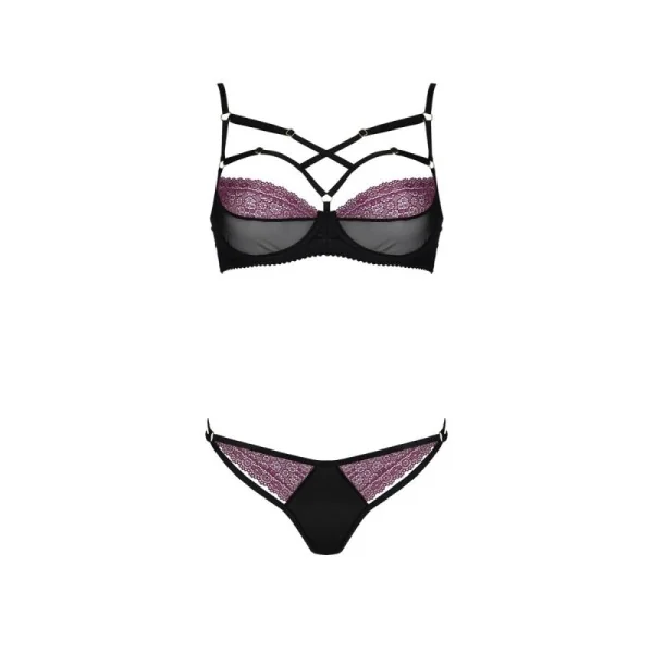 Lili 2er Set schwarz-Violet von Casmir kaufen | Fesselliebe