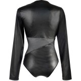 Body Schwarz V-10580 von Axami | Fesselliebe.de