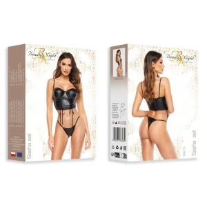 Sasha 2er Set Schwarz von Beauty Night Fashion