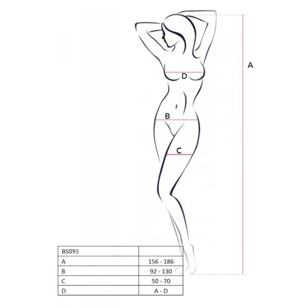 Bodystocking weiß Bs095 von Passion-Exklusiv kaufen | Fesselliebe