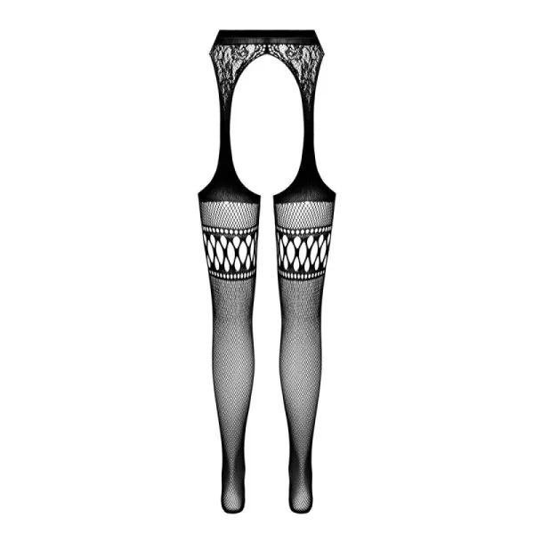 Strumpfhose offen (ouvert Strumpfhose) schwarz S026 von Passion-Exklusiv kaufen | Fesselliebe