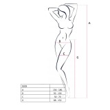 Strumpfhose offen (OUVERT Strumpfhose) Weiss S028 von Passion-Exklusiv | Fesselliebe.de