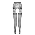Strumpfhose offen (OUVERT Strumpfhose) Weiss S027 von Passion-Exklusiv